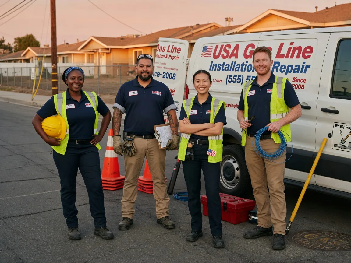 Gas Line Installation company in Slippery Rock, PA